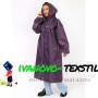 Дождевик на молнии из материала  Оксфорд 210D цвет спелая слива